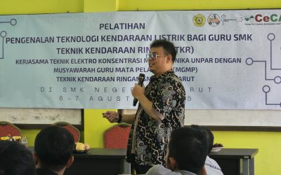 Pelatihan Pengenalan Teknologi Kendaraan Listrik di SMKN 2 Garut